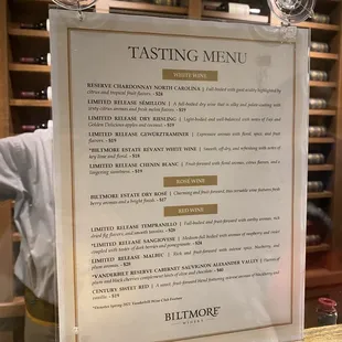 Tasting Menu 4/10/21