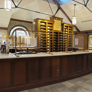 Wine tasting stations