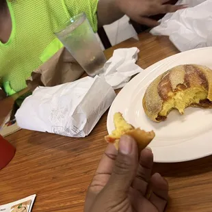 Dulce de leche bread