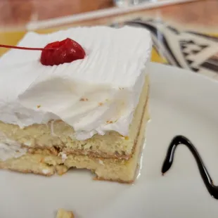 Tres leches cake