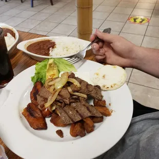 Bendja con something cant remember  (not trying to be disrespectful was last week)kids devoured it though