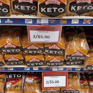Keto bread 2 for $5