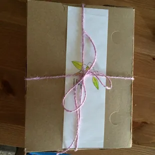 beautiful box of treats!