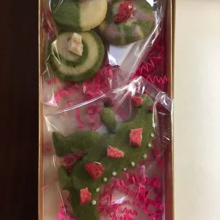 Matcha cookies and Godzilla!