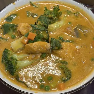 Salmon curry