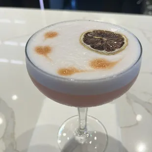 Clover Club. Nice gin drink