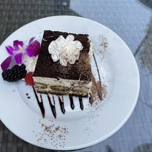 The too sweet and not fresh tiramisu