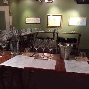 Wine tasting class!