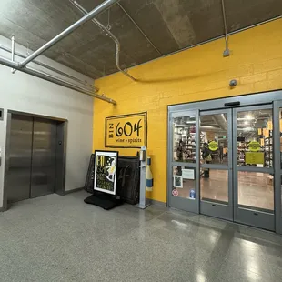 Whole Foods entrance