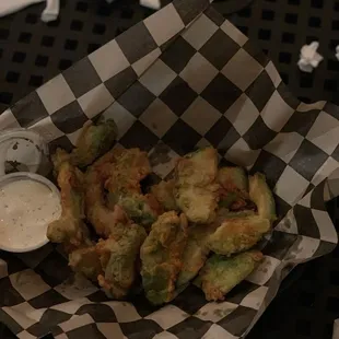 Avocado fries.