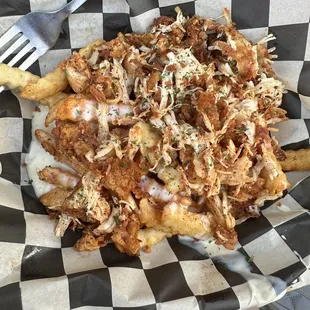 Chicken Tender Cheese Fries