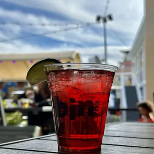 Vodka cranberry