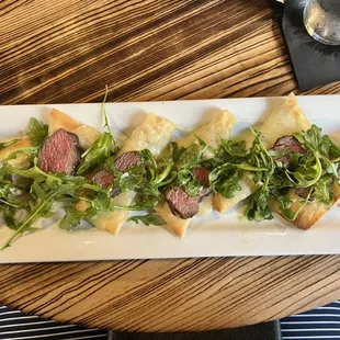 Steak and Gruyere Flatbread