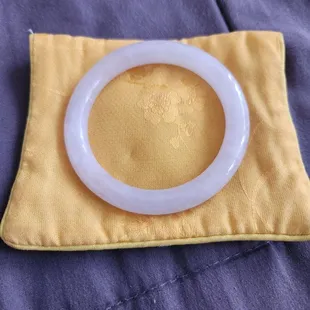 Lavender Burmese Jadeite Bangel