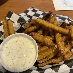 Fried pickles