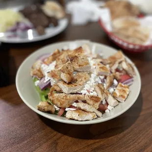 Balkan salad with chicken !!!