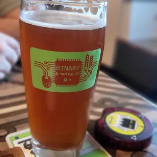 Great beer and glassware