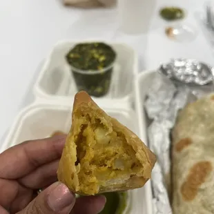 Samosa, crispy and delicious!
