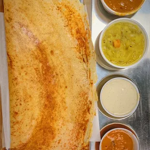 Guntur karam dosa