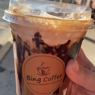 My favorite coffee from bings making my life as a retail worker on Black Friday a little better.