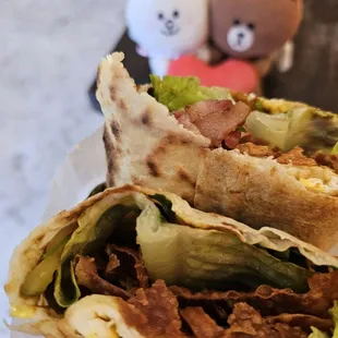 We got the Bacon-loaded JianBing!