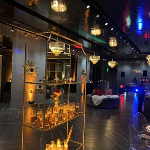 Cocktails as you enter the front door