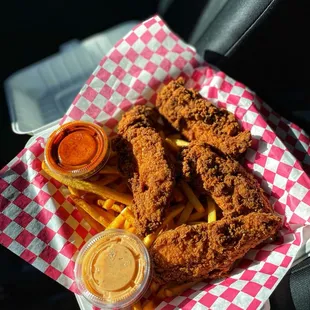 3 Pieces Chicken Tender Combo with French Fries