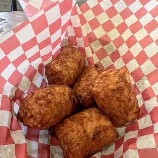 Big 5 Pieces Bacon Cheddar Tater Kegs