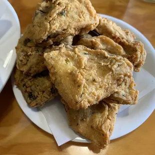 Fried Mushrooms are to die for.