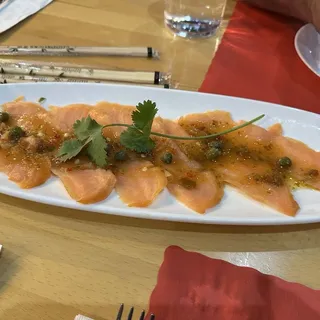 Smoked Salmon Carpaccio