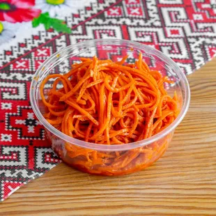 Korean Style Carrots