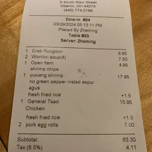 Not cheap but worth every cent.  We have a 2 whole  dinners for both of us tomorrow night as leftovers.