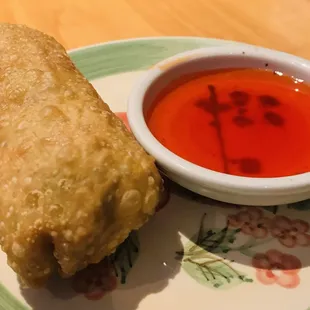 Pork Egg Roll = crispy and delicious