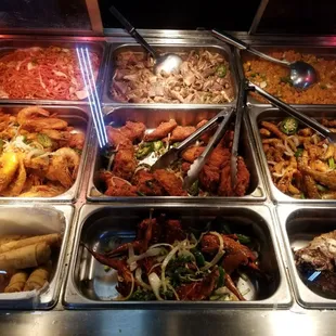 Fresh hot food.