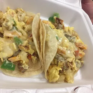 Breakfast tacos