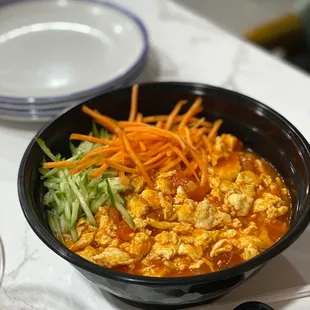 1. Tomato and Egg Noodle