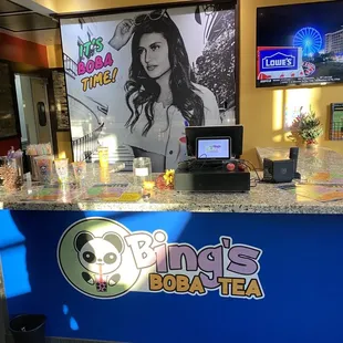 Counter area