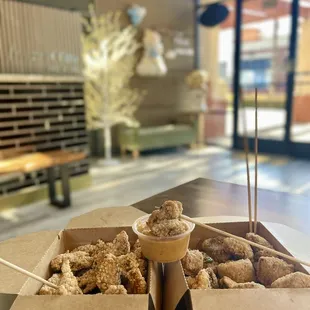 Popcorn Chicken, Popcorn King Mushroom