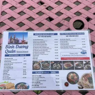 sushi and sashimi, menu