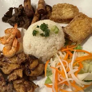6. Combo Rice Plate