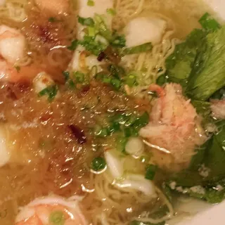 9. Seafood Noodle Soup