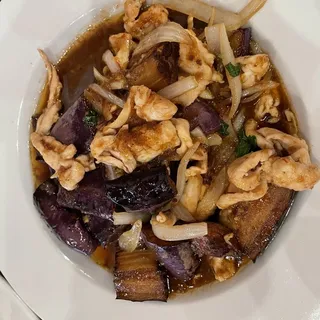 77. Stir-Fried with Eggplants