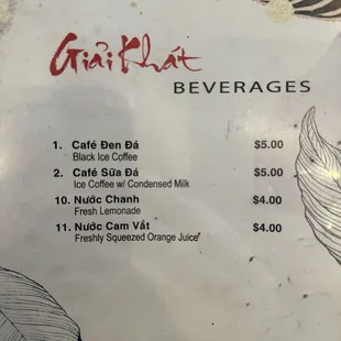 Menu 01/2025