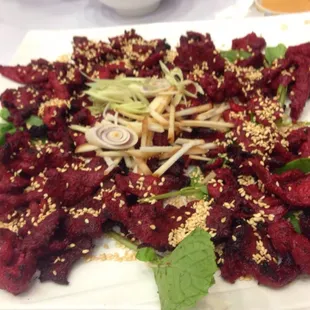 Grilled Goat Wrapped