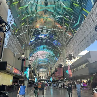 Fremont street below