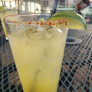 Spicy pineapple margarita