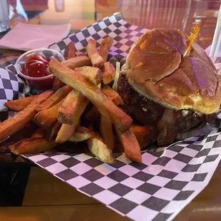 Bacon Bleu Cheeseburger