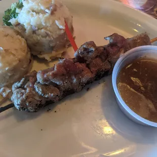 Skewered Sirloin Tips