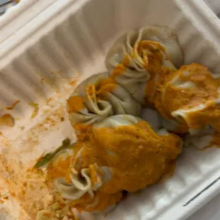 vegan momos