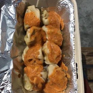Veggie Momos!